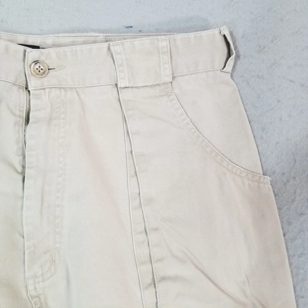 Banana Republic cargo pants shorts combo men's 35 x 25 beige Street Urban Skate